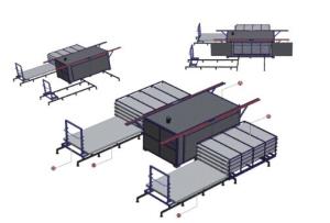 China Laminating furnace for EVA film(5 layers) wholesale