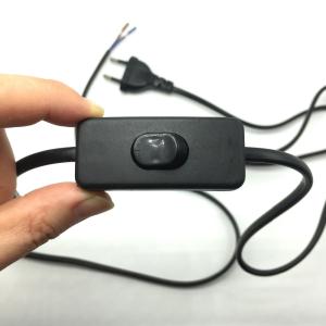 China UC Black Brazil Laptop Power Cord 100 Foot Extension Cord With Switch wholesale