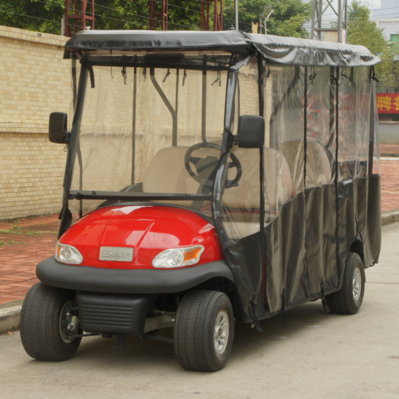 6 Seater Golf Cart Enclosure Portable Golf Car Rain Cover ODM