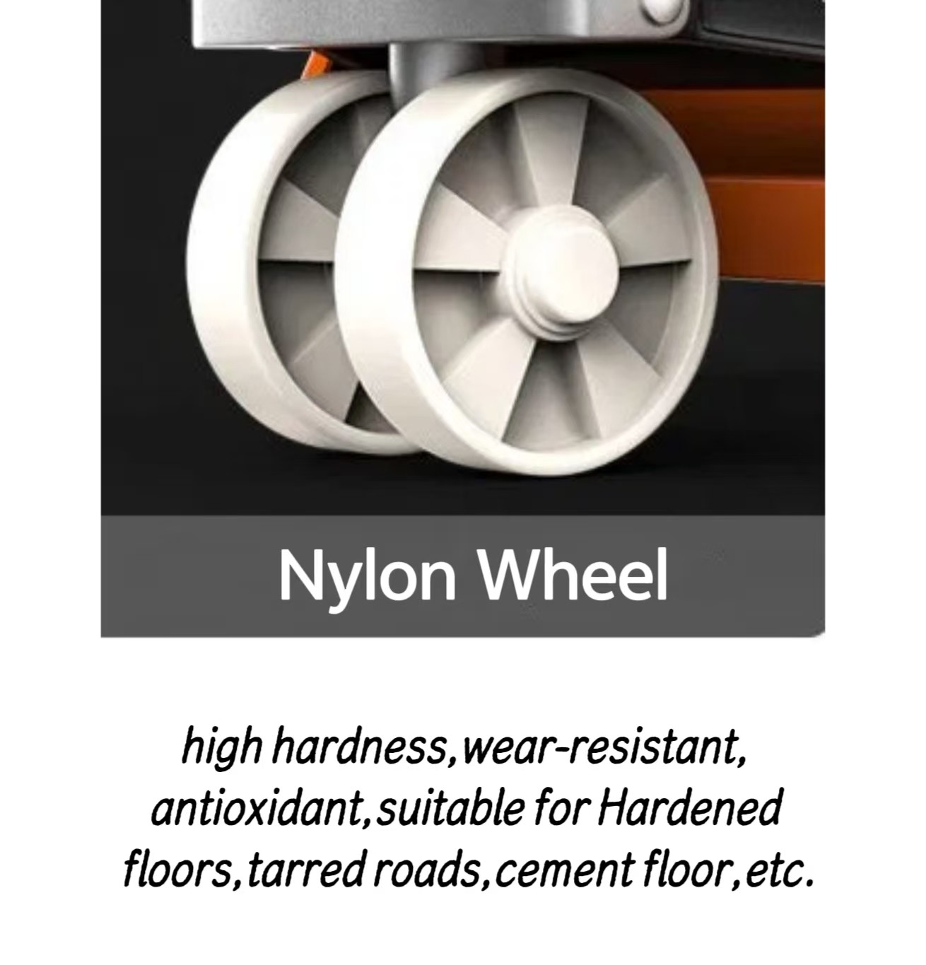 Durable Hydraulic manual 3 Ton Hand Pallet Truck with Nylon Wheel
