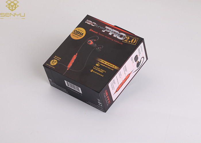 Hard Cardboard Mobile Accessories Packaging Powerbank / Earphone / Headphone / Headset
