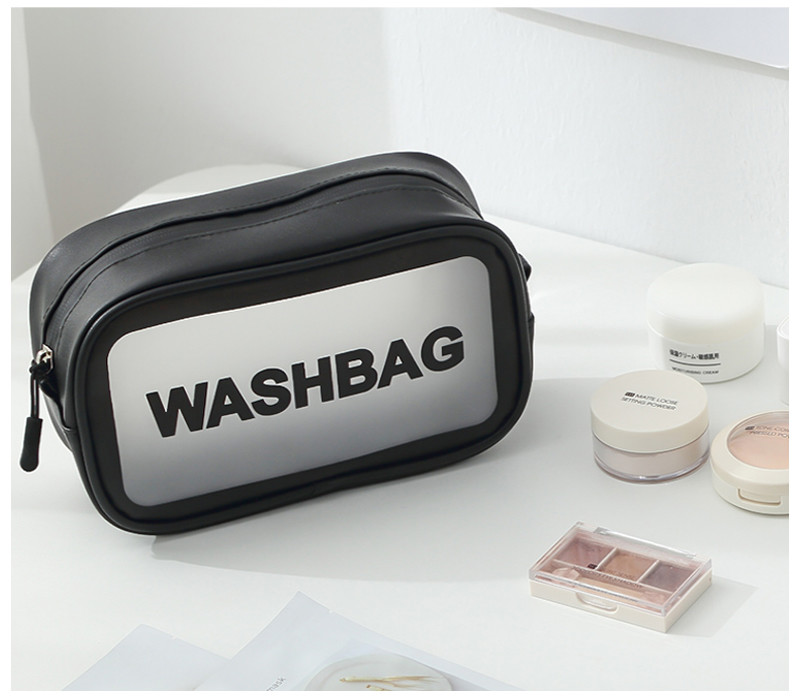 Frosted PVC Makeup Bag