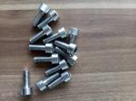 DIN933 DIN931 Stainless Steel 321 Hex Bolt Fasteners ASTM A193 GR.B8T