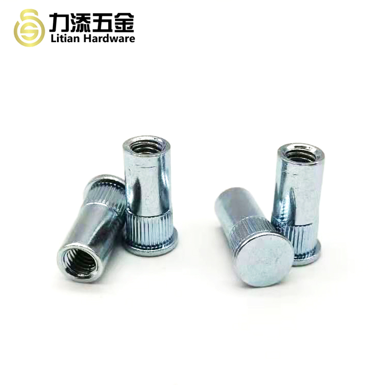 Q215Alloy Blind Nuts For Metal , M12 Rivet Nut OEM Available