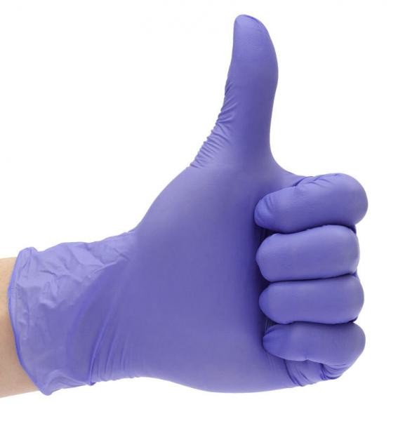 High Quality Wholesale Hand Care Healthy Nitrile Gloves Medical-Grade Powder