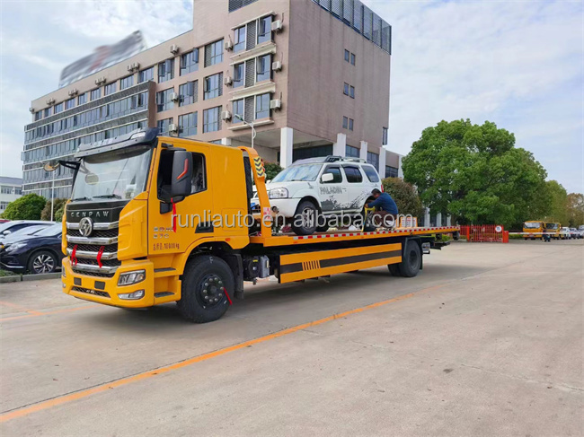 Heavy Duty 10-20ton Car Carrier Tow Truck Slide Bed Wrecker Truck