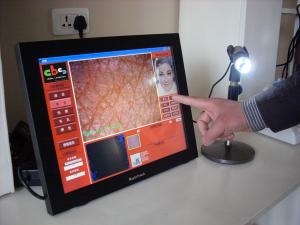 China Toppest 2 million dynamic pixels facial skin analyzer machine for sale wholesale