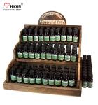 Counter Display Rack Fragrance Wooden Essential Oil Display Rack
