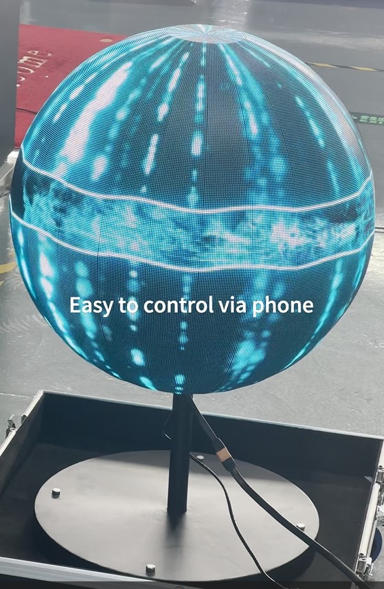 Indoor P2 Creative Led Display Ball High Definition Led Sphere Screen