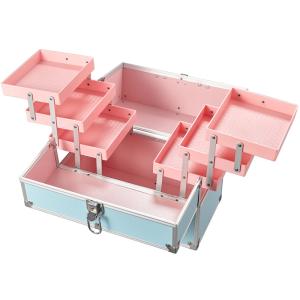 China Professional aluminum makeup beauty case wholesale