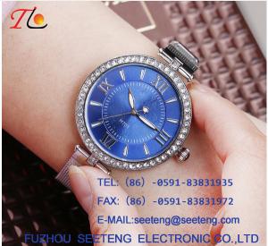 China Classic elegant watch ladies fashion watch with alloy band wholesale