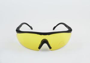 China Yellow Mirrored Safety Glasses , Ultraviolet Protection Glasses Durable Flexible wholesale