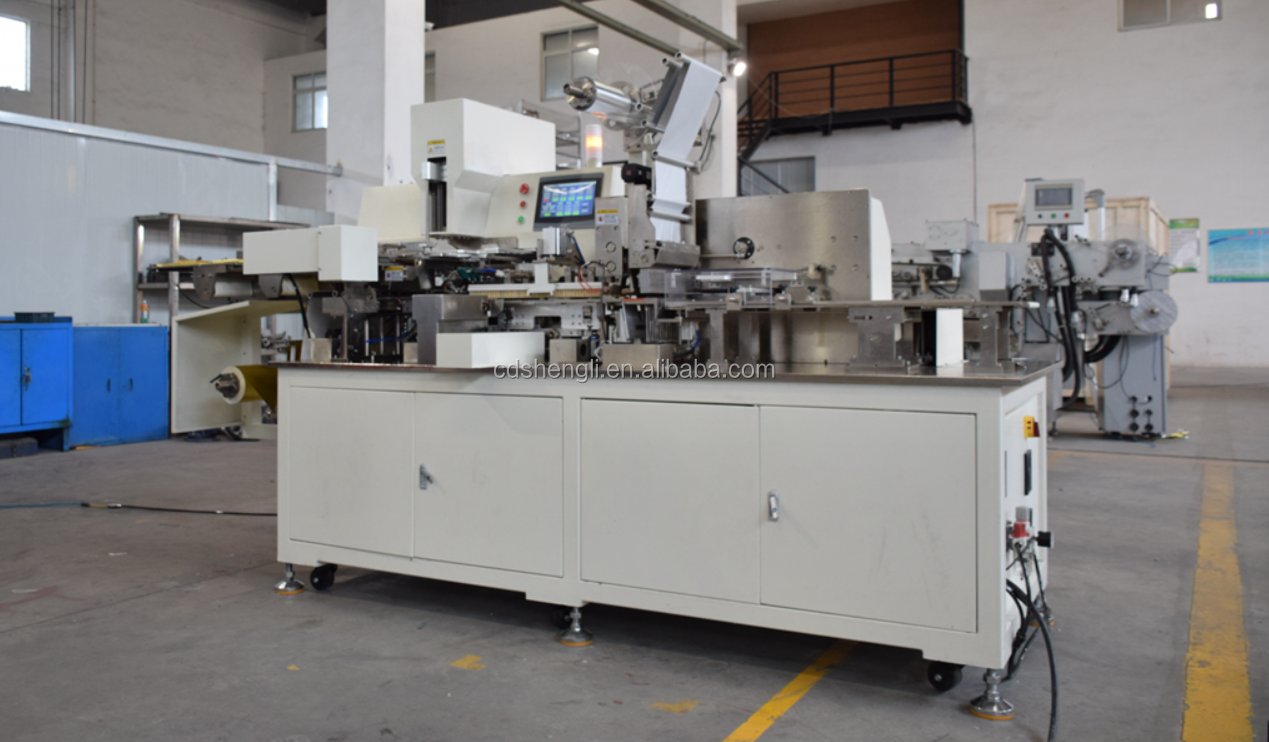 98% Qualification Rate Semi-automatic Chocolate Tablet Cellophane Fold Wrapping Machine