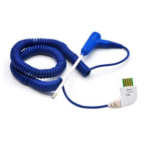 China 0.09kg Ventilator Accessories Smartemp Fast Oral Temp Probe TPU Jacket Blue wholesale