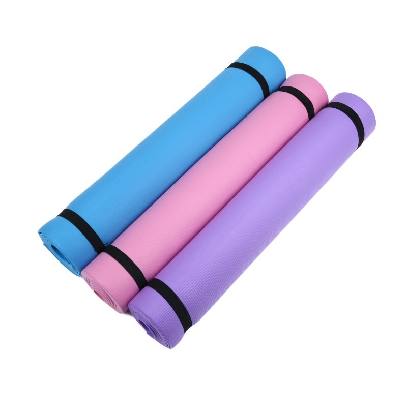 Anti Slip 173×61cm 8mm Tpe Yoga Foam Mat Pliates Home Fitness Use
