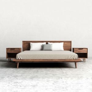 China Professional Platform Style Modern Bed Furniture for Home Hotel Bedroom wholesale