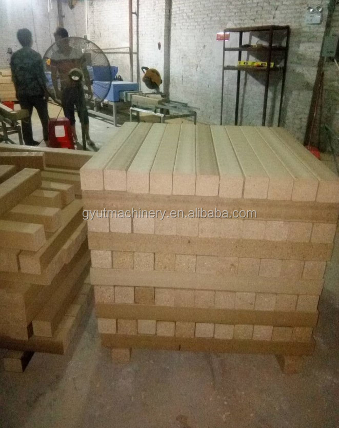 75mm*75mm Wood Pallets Feet Wooden Block Making Machine Perfect for Construction Works