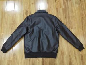 China Men'S Cotton Padded Jacket Winter Faux Leather Pu Motorcycle wholesale