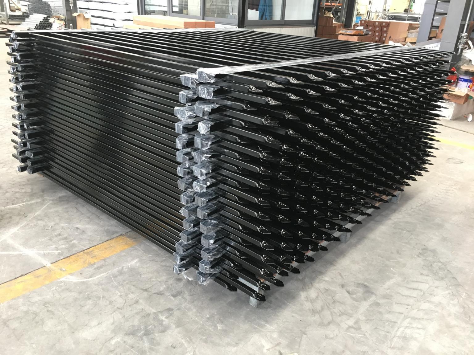 Garrison fence and Flat top fence panel