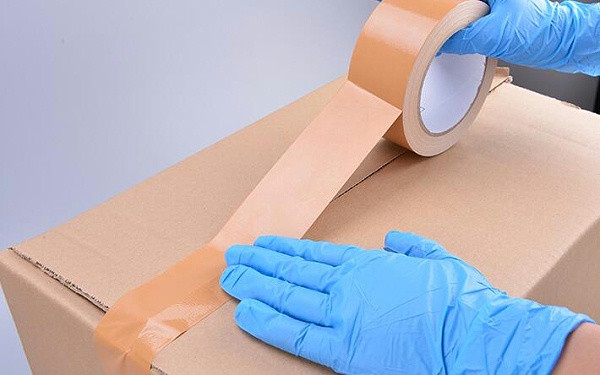 Silver Duct Tape 12 Inch Easy Tear Cloth No Adhesive Residue