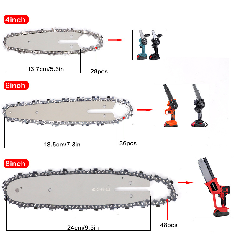 18&quot;Laminated Guide Bar Long Reach Chainsaw Bar Petrol / Gas 4 or 6 with Sprocket Fit for Chainsaw 5200