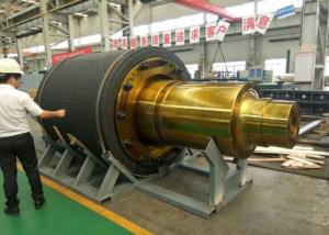 China Mining Stone Crusher Parts , Crusher Rollers 65 Metric Ton Max wholesale