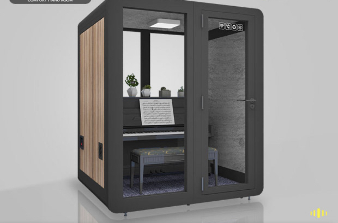 Movable Light Luxury Soundproof Room for Meeting Recordings and Private Living Space