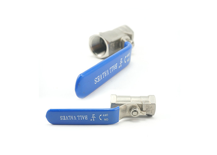 Anti Rust Full Bore Ball Valve , Parker Ball Valve 1pc Body Shock Absorption