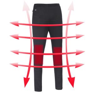 China 2 Heat Zones Heated Thermal Pants Elastic Waist Quick Dry wholesale