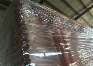 China Interpon Powder Coated Minimum 80 microns Orange Color Temporary Construction Fencing wholesale