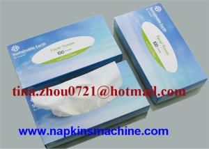 China 60 Carton / Min 5.1KW Sealing Tissue Packaging Machine wholesale