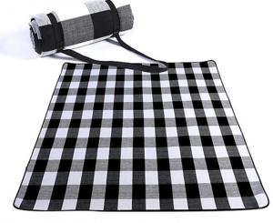 China Hiking Travelling Acrylic Woven PEVA Backing Picnic Mat wholesale