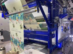 China Thermal Oil Steam Heating Continuous Textile Printing Machine 140m Content wholesale