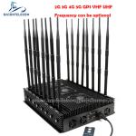 Adjustable GPS Lojack Signal Jammer 110w 16 Antennas Indoor Desktop