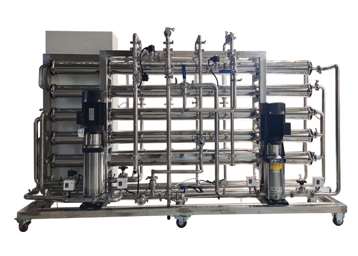 Water Treatment Plant Double Pass RO System 1000LPH