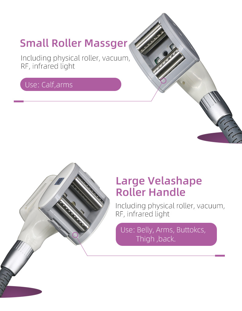 Slimming Non Invasive Liposuction Machine Vacuum RF Roll Cellulite Removal Machine