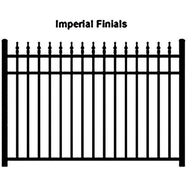 8ft Residential Iron Wrought Fence Commercial Garden Metal Privacy Screen Fence