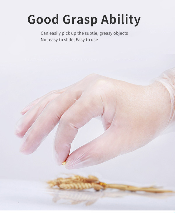 Kitchen Household Clean Food Inspection Pvc Gloves Disposable