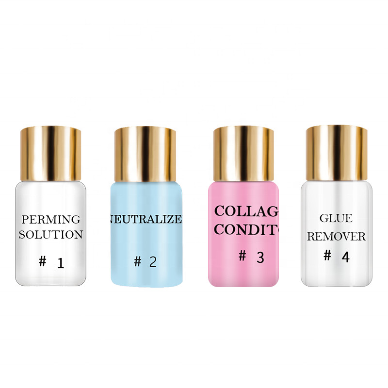 5ml Lash Lift Lotion Neutralizer Collagen Conditioner Glue Remover Make Eyelash Natural Curl