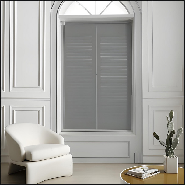 OEM Cordless Window Blind Eco Friendly Material UV Protection Child Safe Design