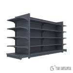 Economical Convenience Store Display Shelves Gondola Display