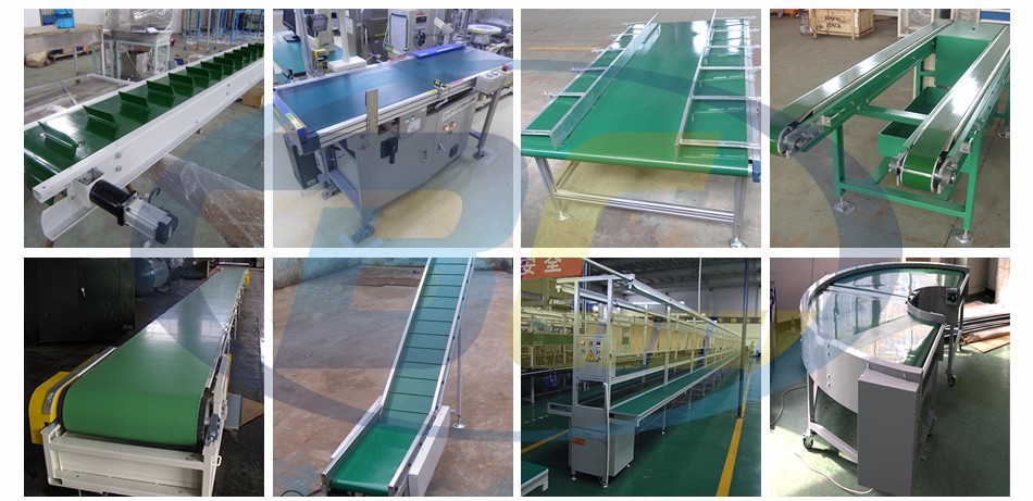 Movable Medium Duty Flat Slider Belt Conveyor Packaging Machines