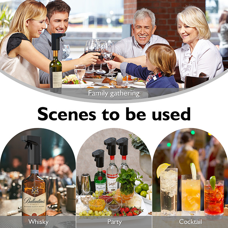 Smart Wine Dispenser / Wine Automatic Dispenser With LED Touch Screen