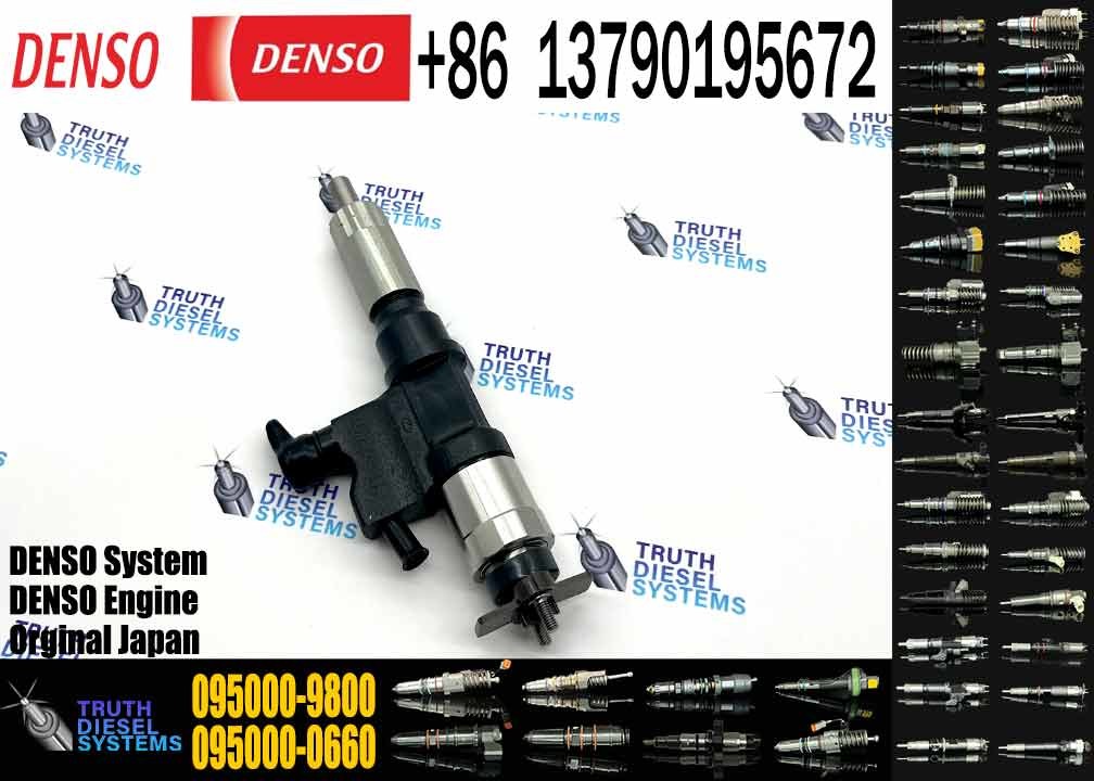 High Quality Diesel Fuel Injector 095000-9800 Common Rail Injection Nozzle 095000-9800 For ISUZU 4HK1