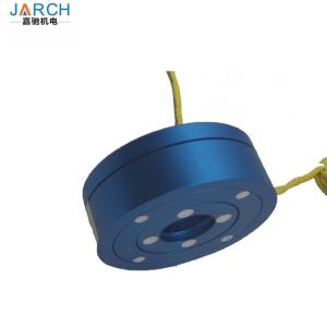 China 250mm Lead 240Vac 250RPM Pancake Slip Ring For Military wholesale