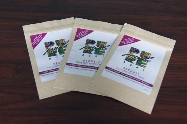 Quality Custom Kraft Paper Tea Bags Packaging Good Printing with Zipper for sale
