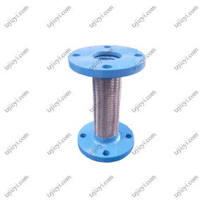 China Flange connection stainless steel metal braided hose used in industry wholesale