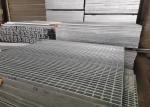 Serrated 30*100mm Hot Dip Galvanized Steel Grating High Strength