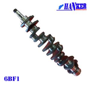 China Car Crankshaft Isuzu 6BF1 Engine Cast Steel Crankshaft wholesale