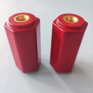 China Hex M8 Standoff Spacer Brass M8X16-55MM High Voltage Reisitant Nylon Pillar wholesale
